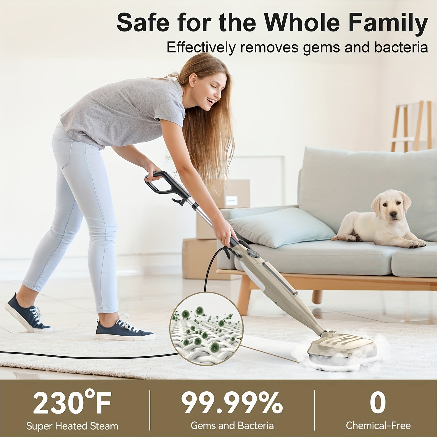 Electric Rotating Scrubber:450RPM Cordless Shower Brush, VM6-Steam Mop, :Scrubbing Steam Mop With Rotating Mop Pads, 10 In 1 Lightweight Spin Mop With Steam Blaster Technology, 1200W Power, 3 Steam Modes For Hard Floor Laminate Marble Floors