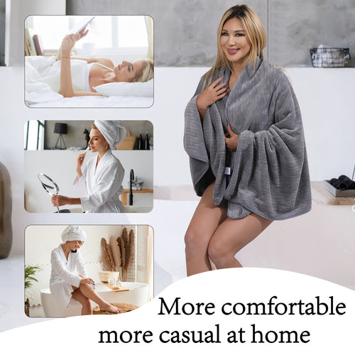 16pcs Oversized Bath Towel Set-4 Extra Large Bath Towel Sheets, 4 Hand Towels, 8 Washcloths Soft Highly Absorbent Quick  Shower Towels for Bathroom, Gym, Hotel & Spa, 100% Microfiber