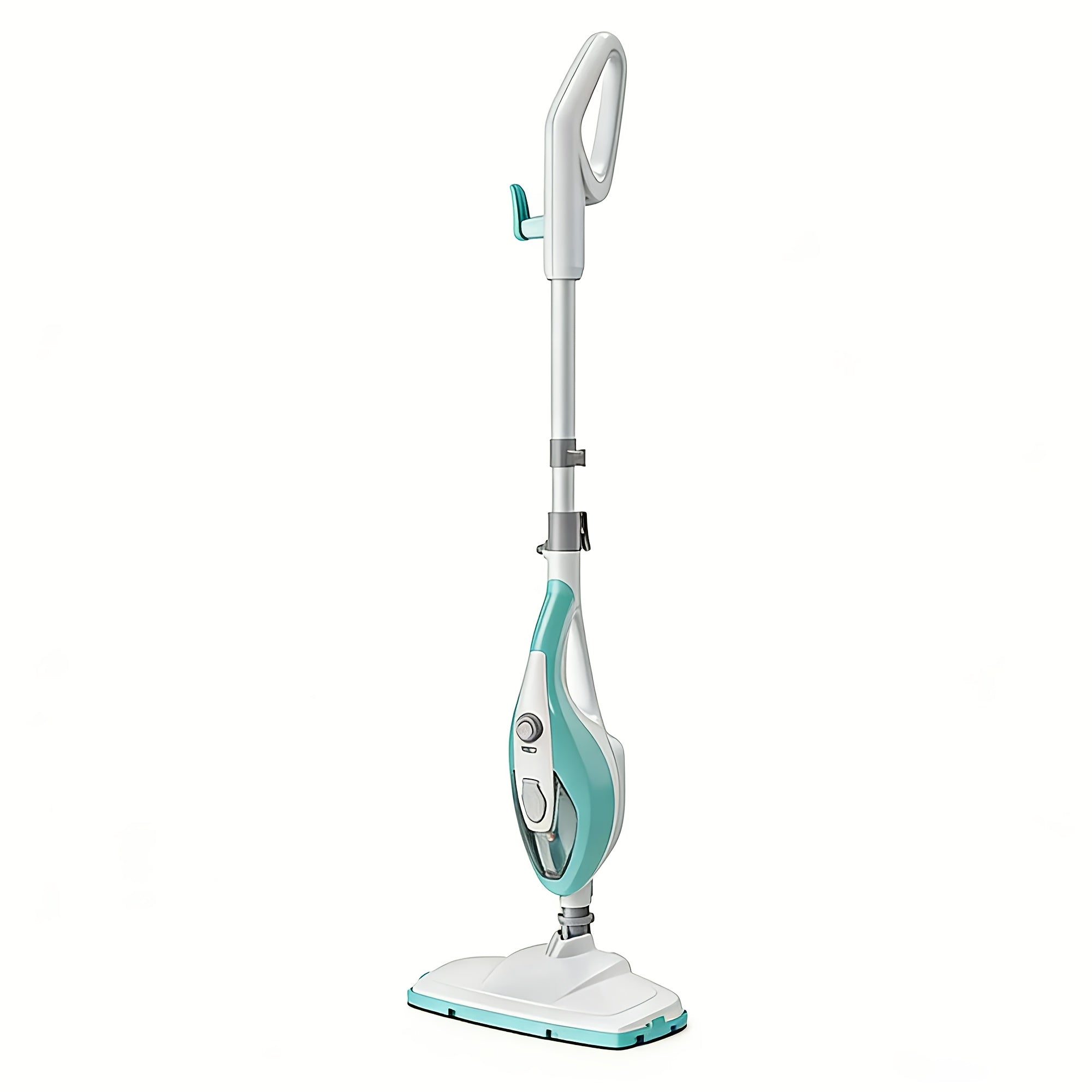 Steam Mop Cleaner For Floor Hardwood Tile Carpet Cleaning With Overheat Protection, Steamer High Temperature Quick-drying With 2pcs Mop Pads And 11.16oz Water Tank, Green Or Grey Colors