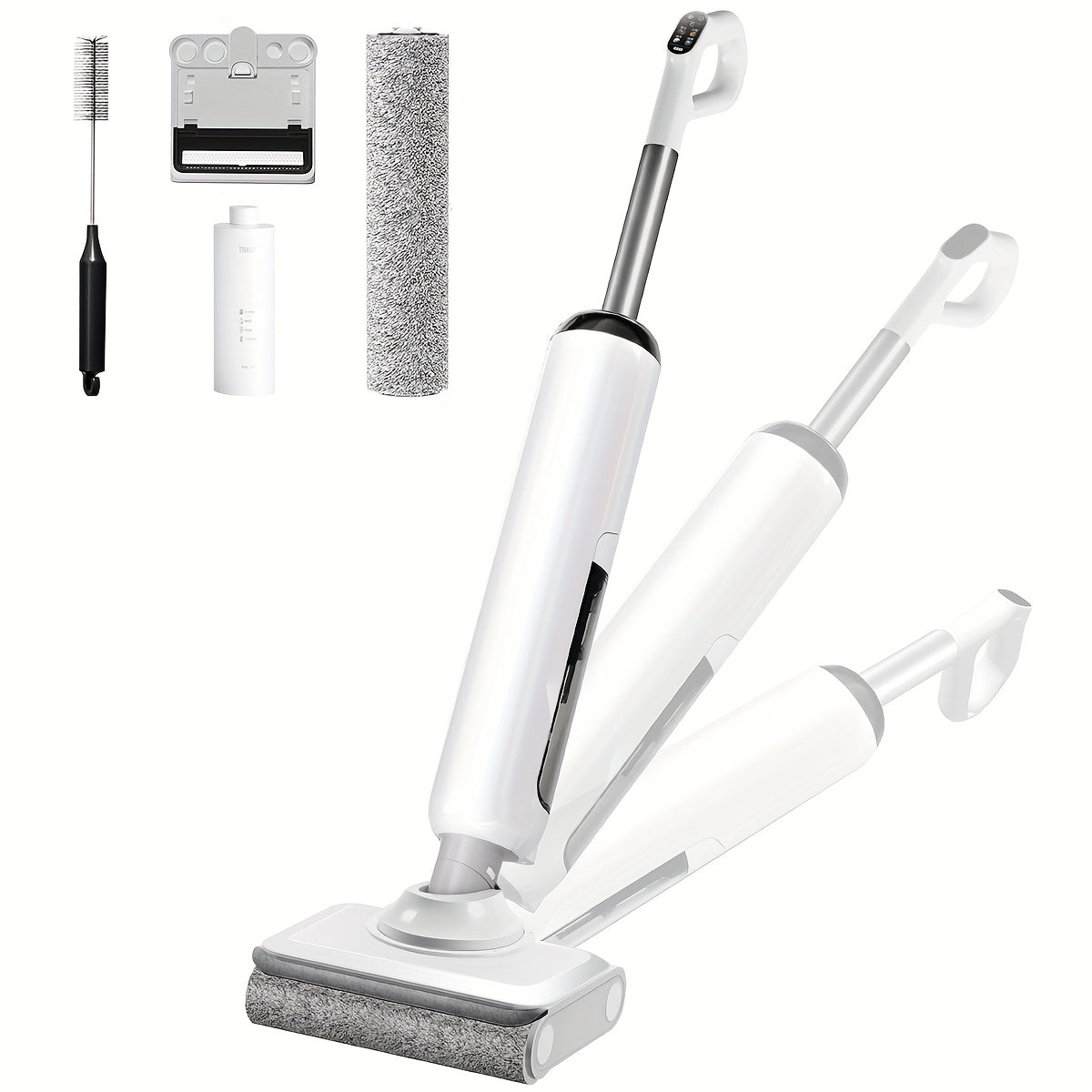 Wet And Dry Vacuum Cleaner, Wet Dry Vacuum Cordless Floor Cleaner And Mop One-Step Cleaning for Hard Floors, Lightweight & Cordless Design, Refreshed Home, Self-propelled Vacuum Mop Assembly